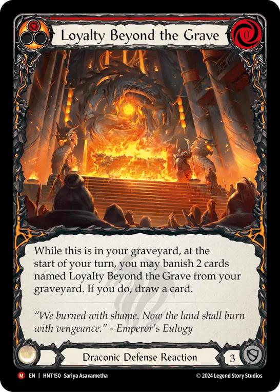 Loyalty Beyond the Grave — The Hunted — Flesh and Blood