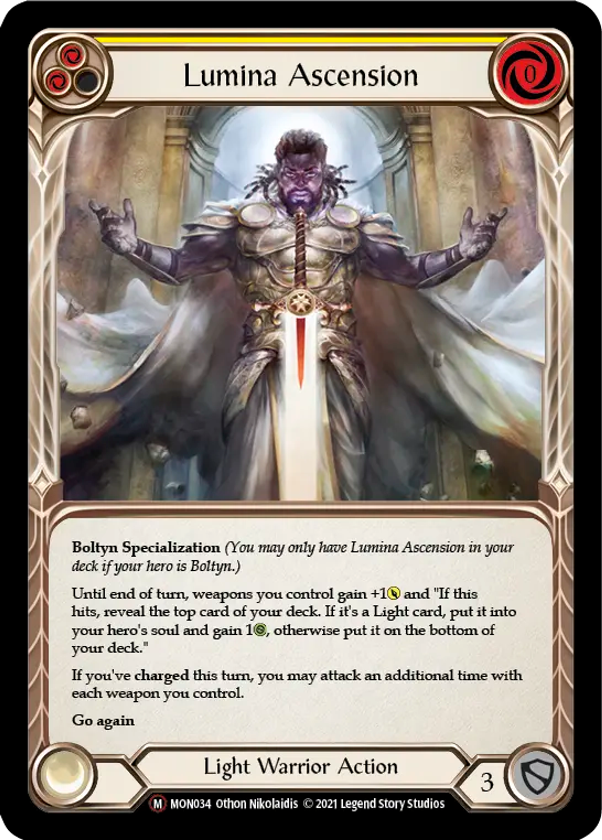 Lumina Ascension — Monarch - Unlimited — Flesh and Blood