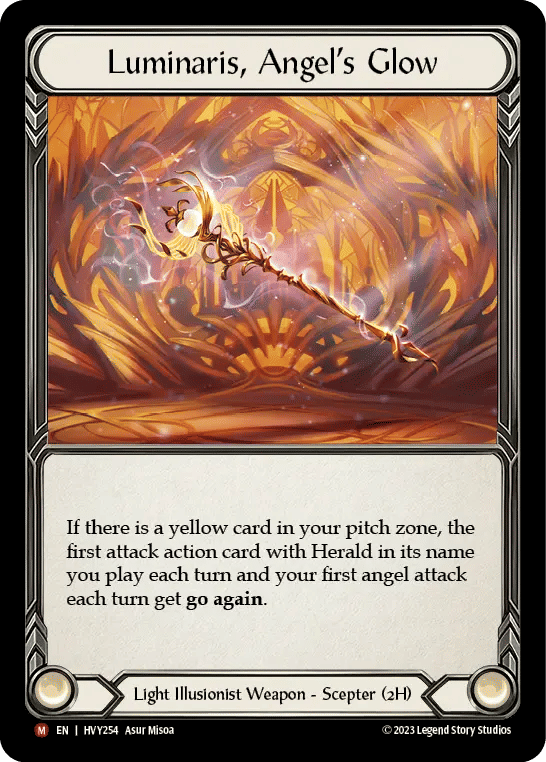 Luminaris, lueur des anges — Heavy Hitters — Flesh and Blood