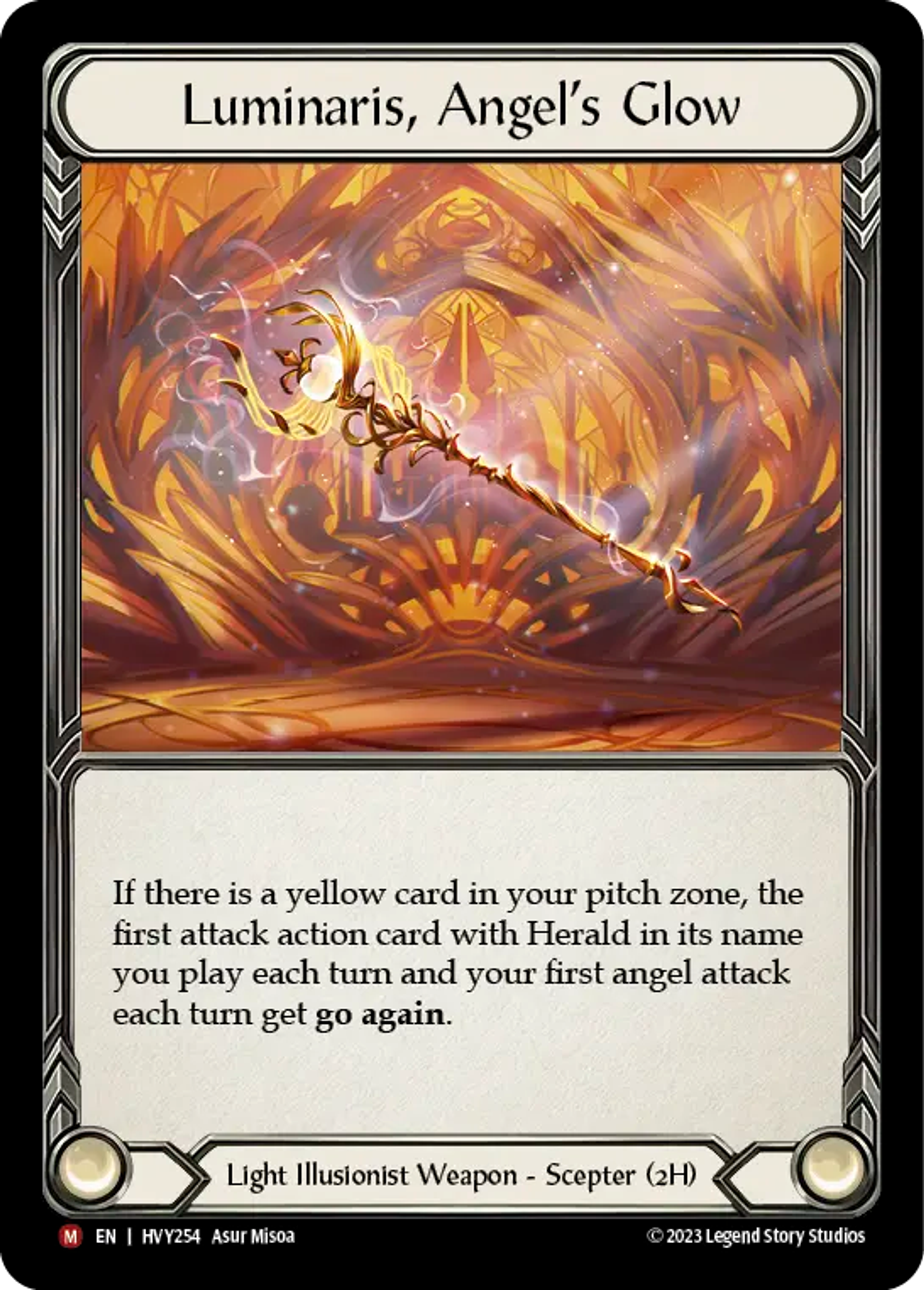 Luminaris, Angel's Glow — Heavy Hitters — Flesh and Blood
