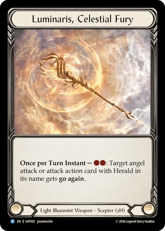 Luminaris, Celestial Fury — Silver Age - Prism, Advent of Thrones — Flesh and Blood