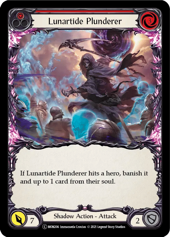 Lunartide Plunderer (Red) — Monarch - Unlimited — Flesh and Blood