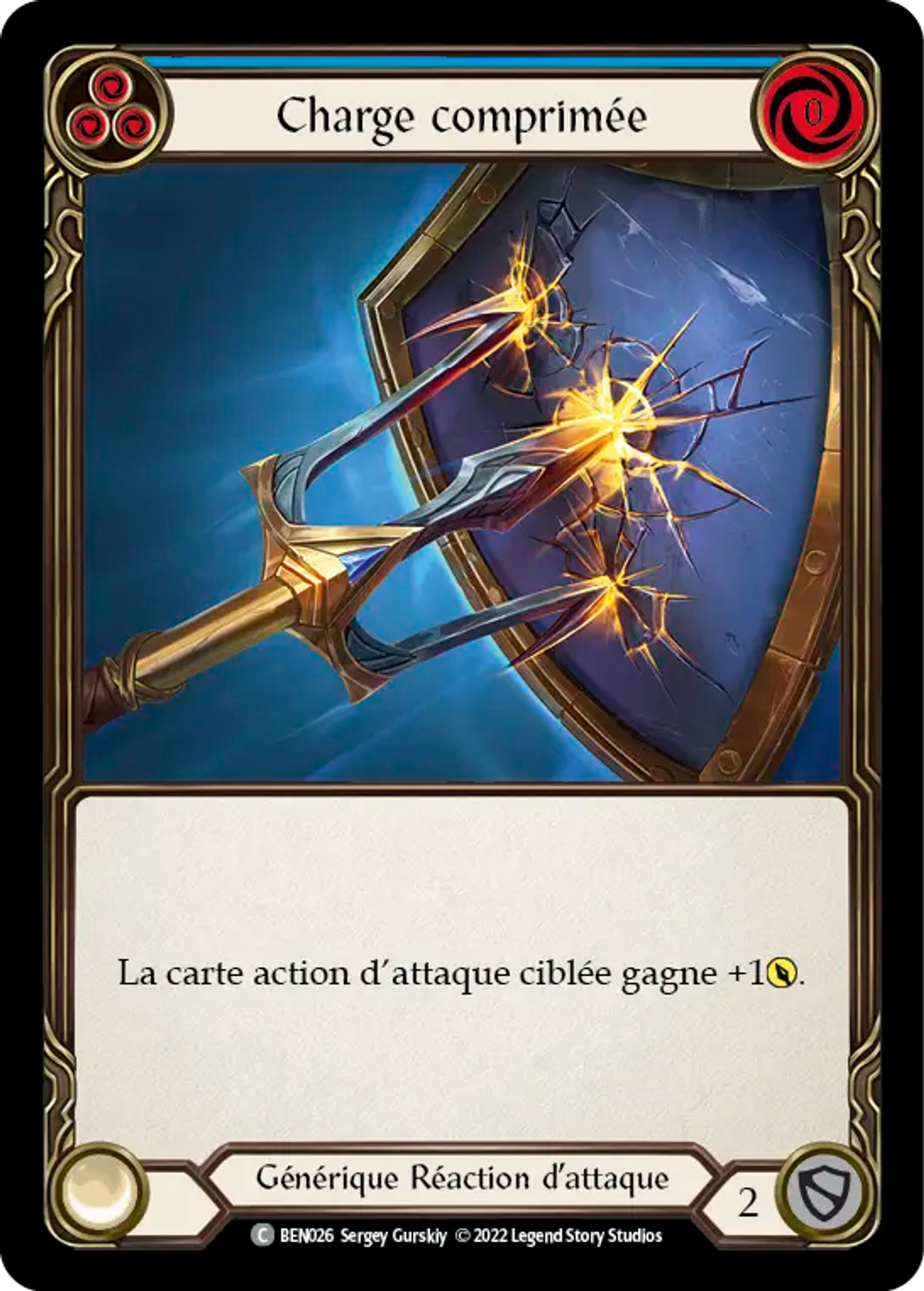 Charge comprimée — Benji - Blitz Deck — Flesh and Blood