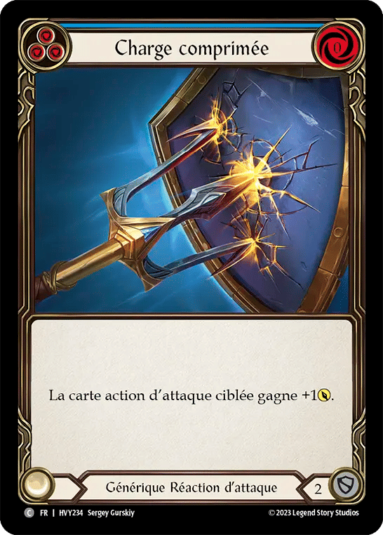 Charge comprimée — Heavy Hitters — Flesh and Blood