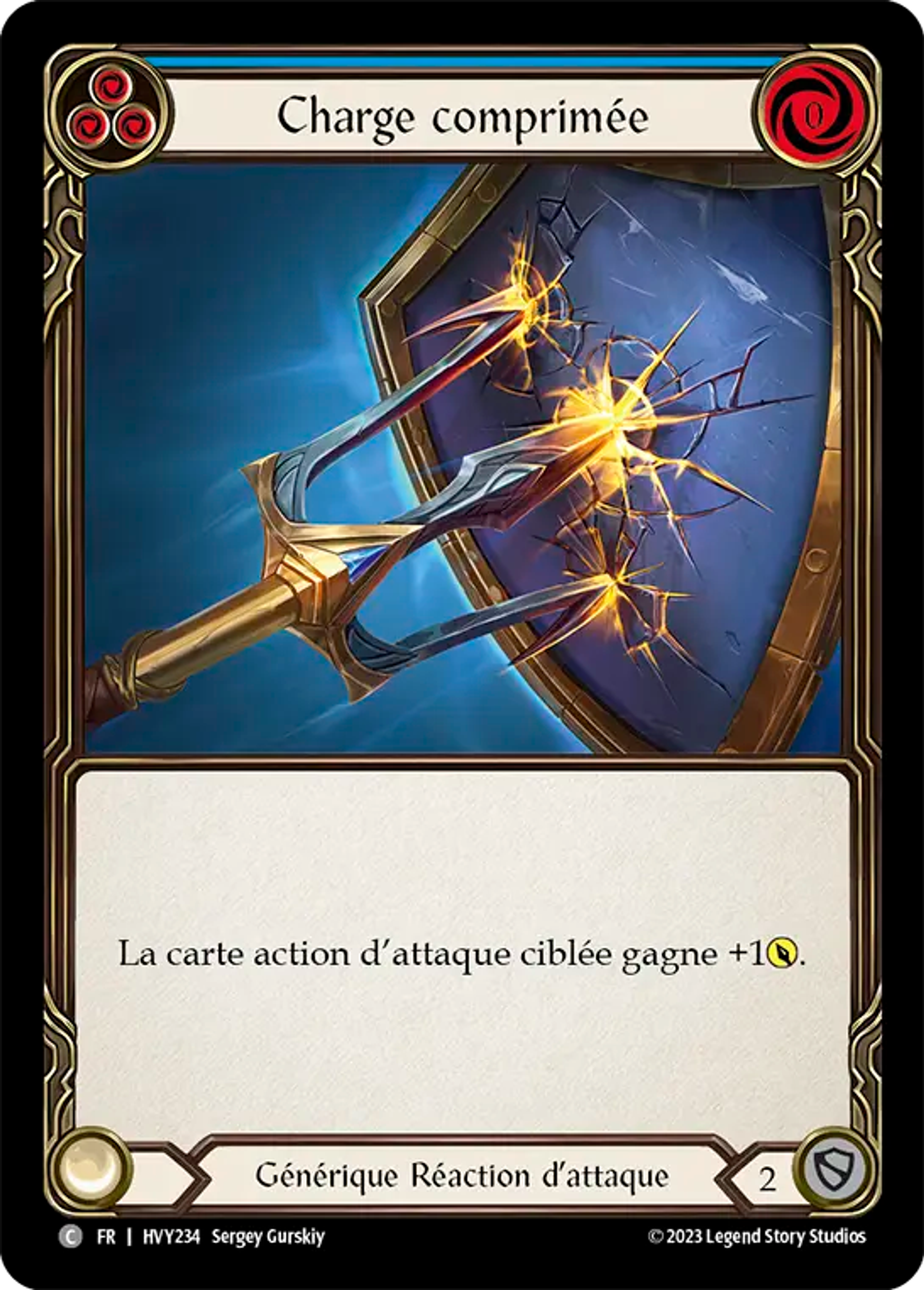 Charge comprimée — Heavy Hitters — Flesh and Blood