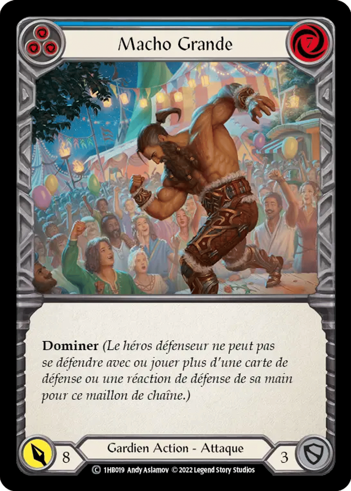 Macho Grande from Bravo - Blitz Deck - Flesh and Blood