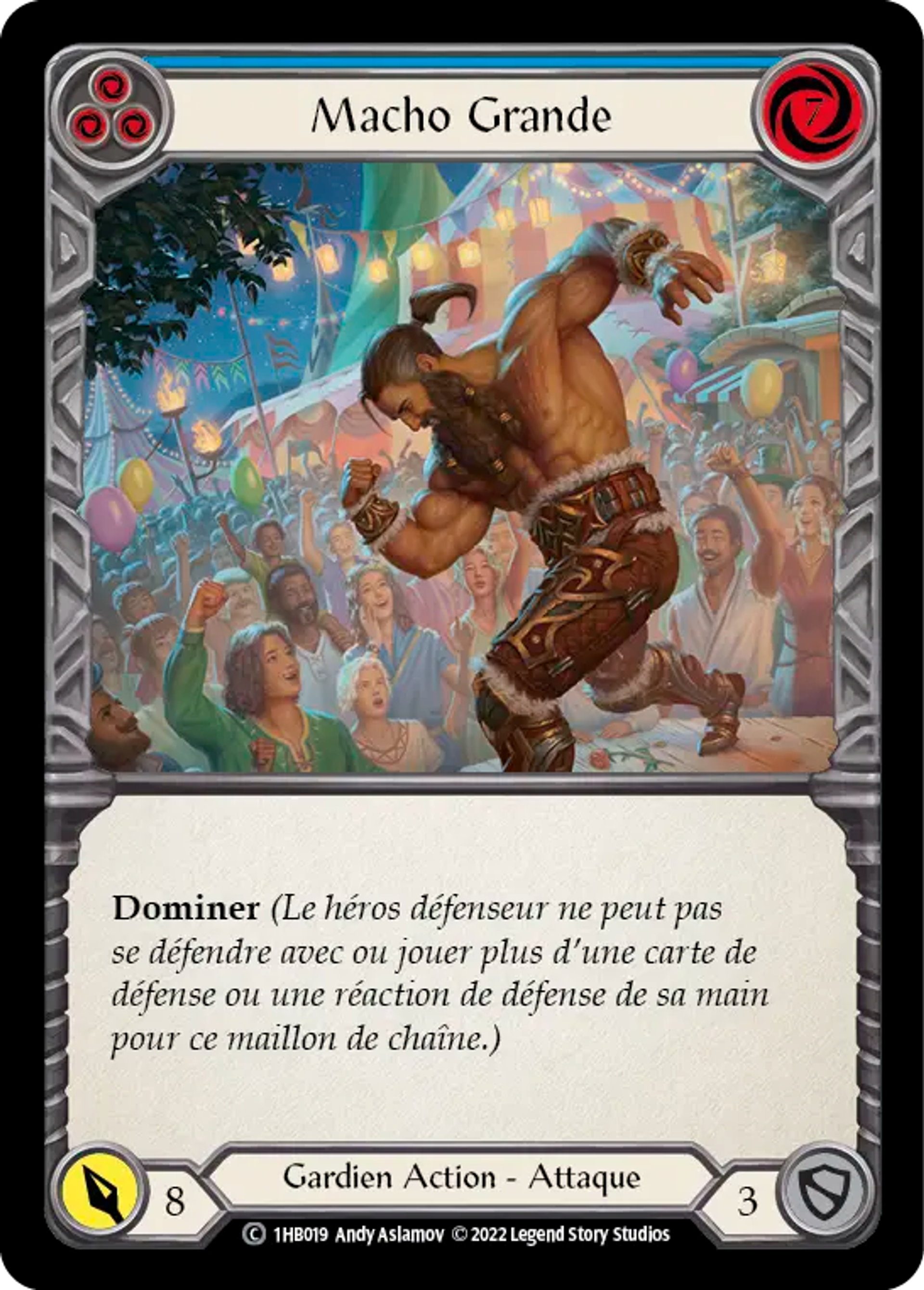 Macho Grande — Bravo - Blitz Deck — Flesh and Blood