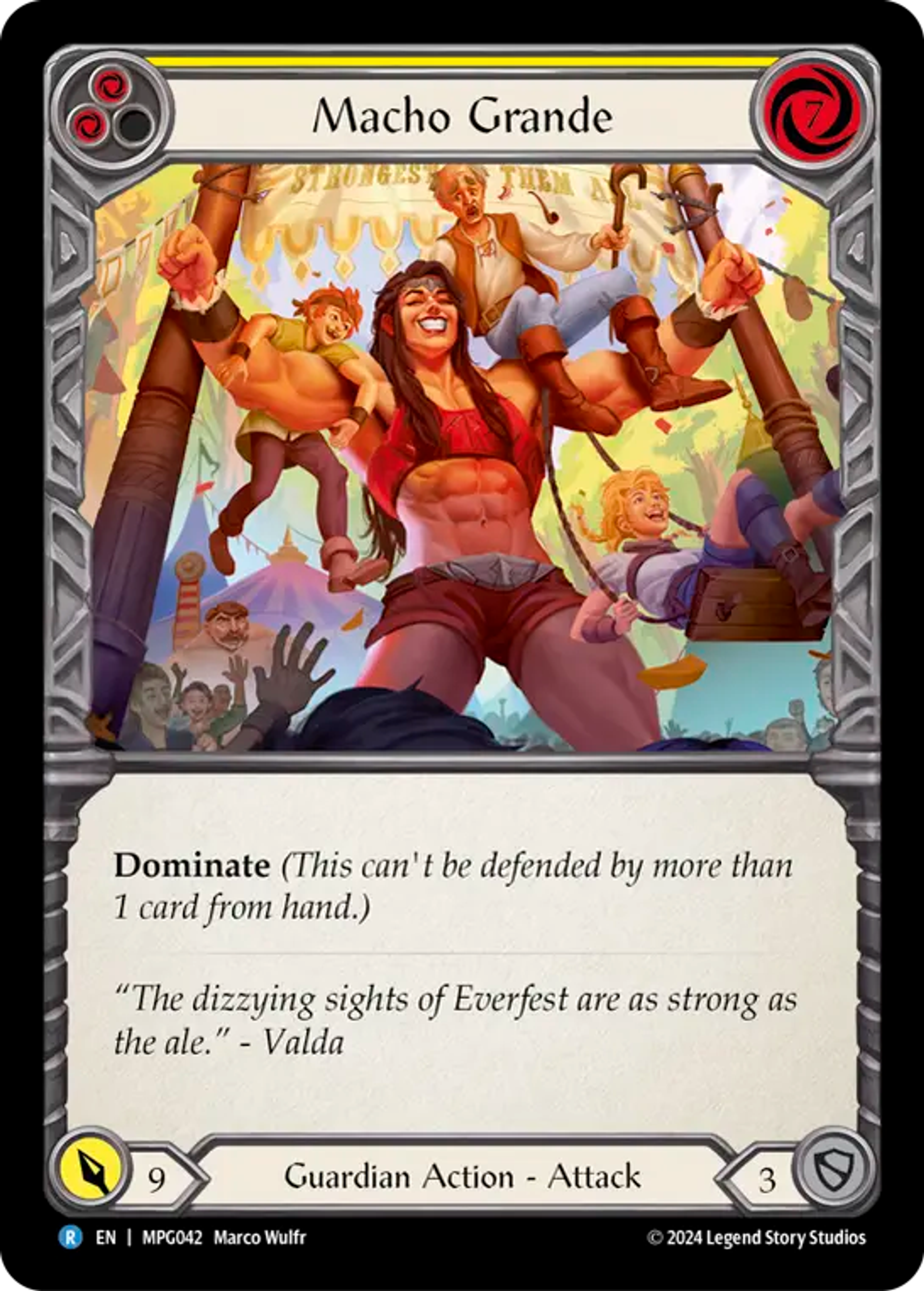 Macho Grande — Mastery Pack Guardian — Flesh and Blood