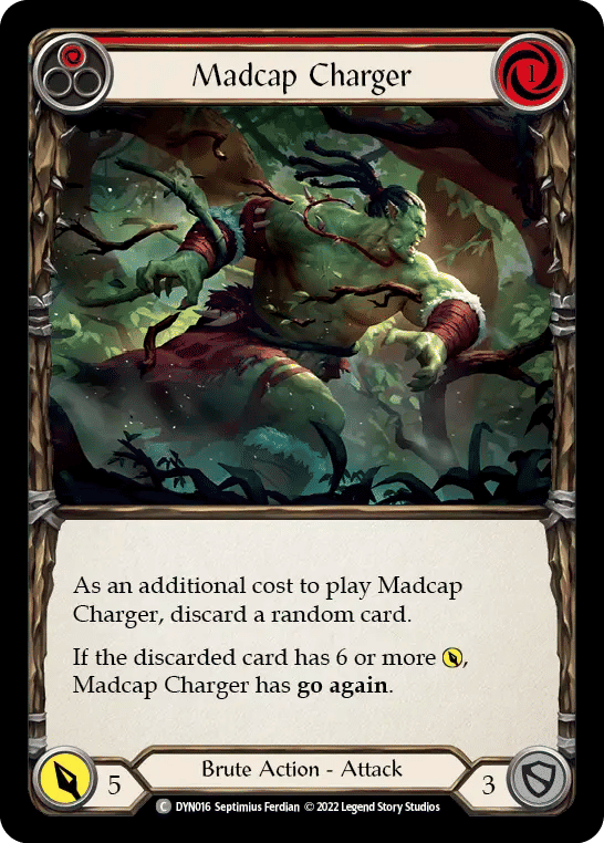 Madcap Charger (Red) — Dynasty — Flesh and Blood