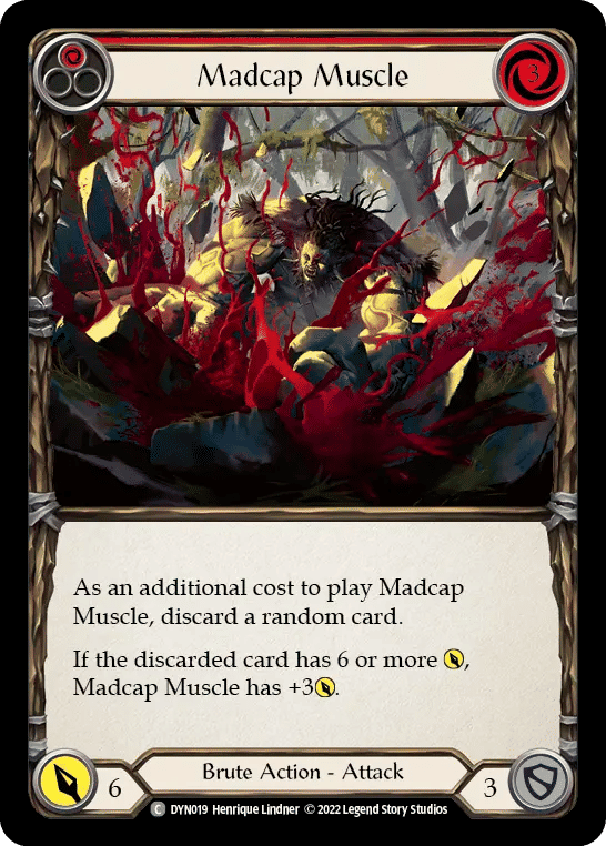 Madcap Muscle (Red) — Dynasty — Flesh and Blood
