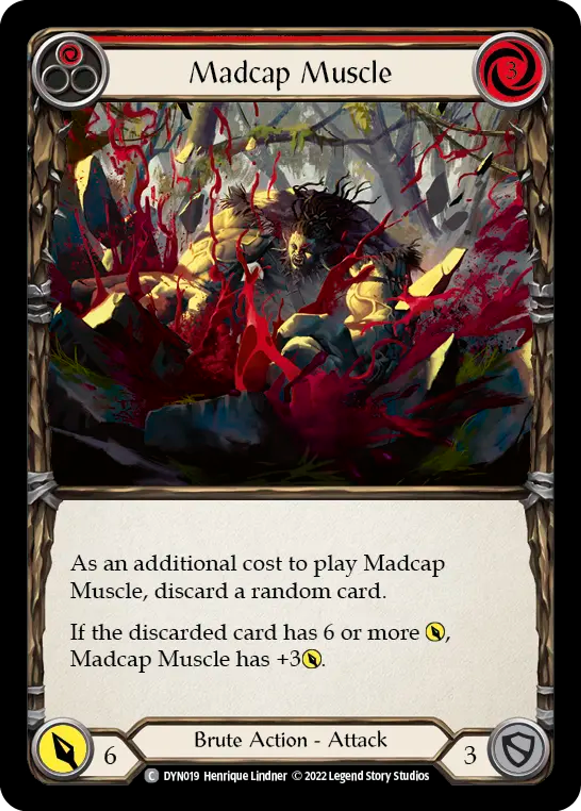 Madcap Muscle (Red) — Dynasty — Flesh and Blood