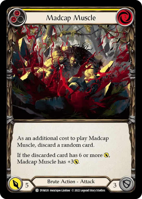 Madcap Muscle (Yellow) — Dynasty — Flesh and Blood