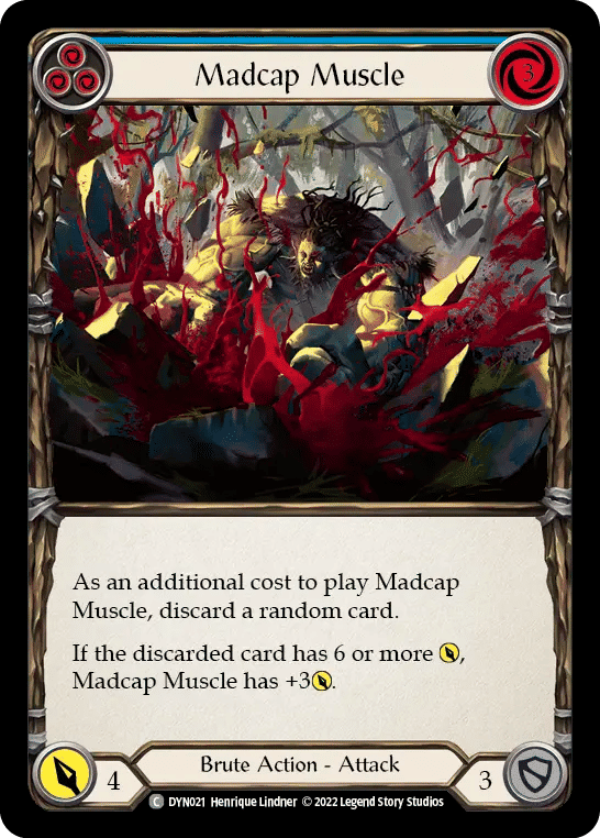 Madcap Muscle (Blue) — Dynasty — Flesh and Blood