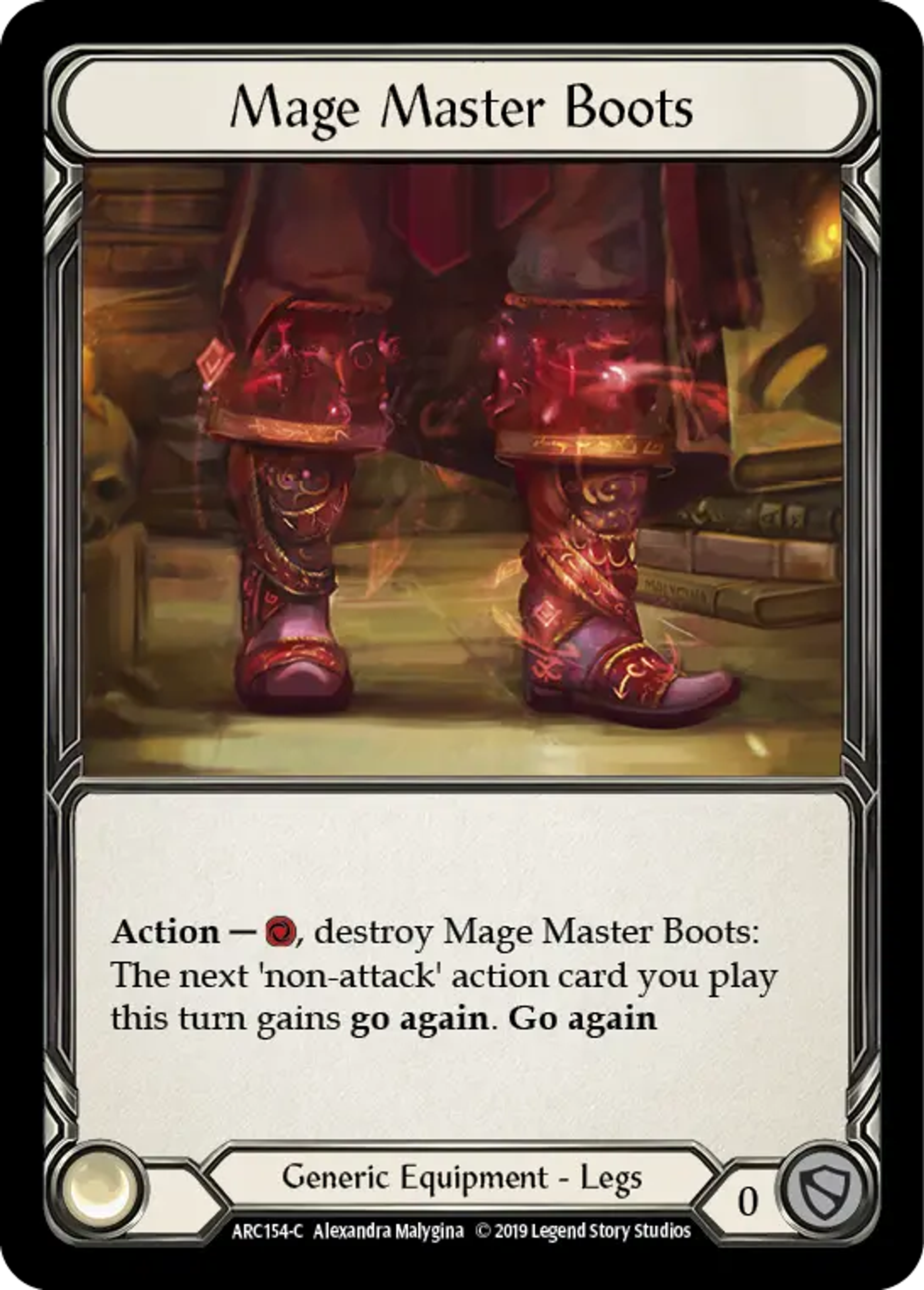 Mage Master Boots — Arcane Rising — Flesh and Blood