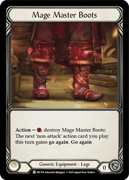 Mage Master Boots — Arcane Rising - Unlimited — Flesh and Blood