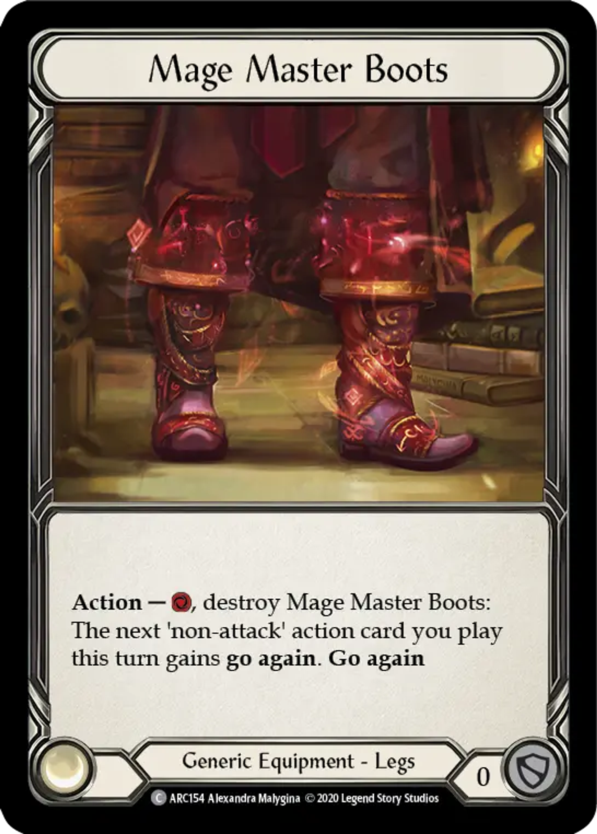 Mage Master Boots — Arcane Rising - Unlimited — Flesh and Blood