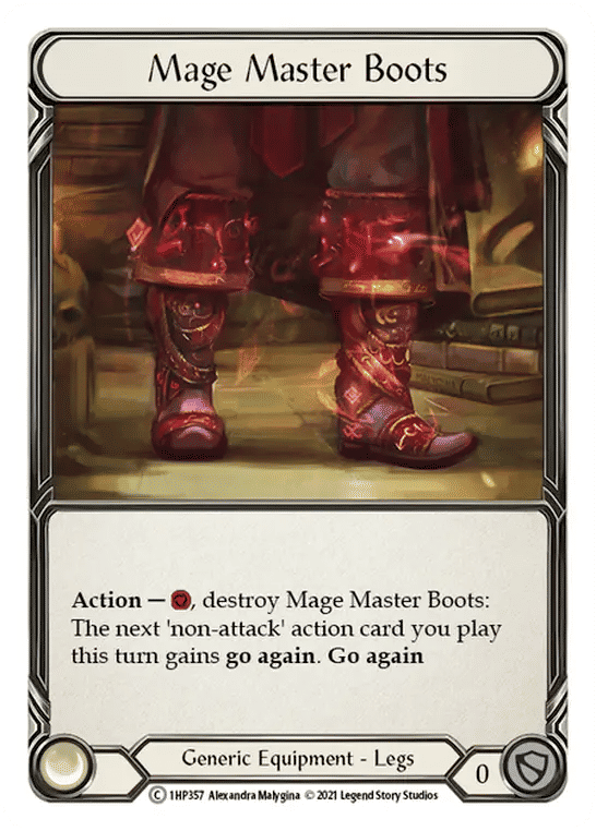 Mage Master Boots — History Pack 1 — Flesh and Blood