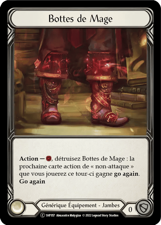 Bottes de Mage — History Pack 1 - Black Label — Flesh and Blood