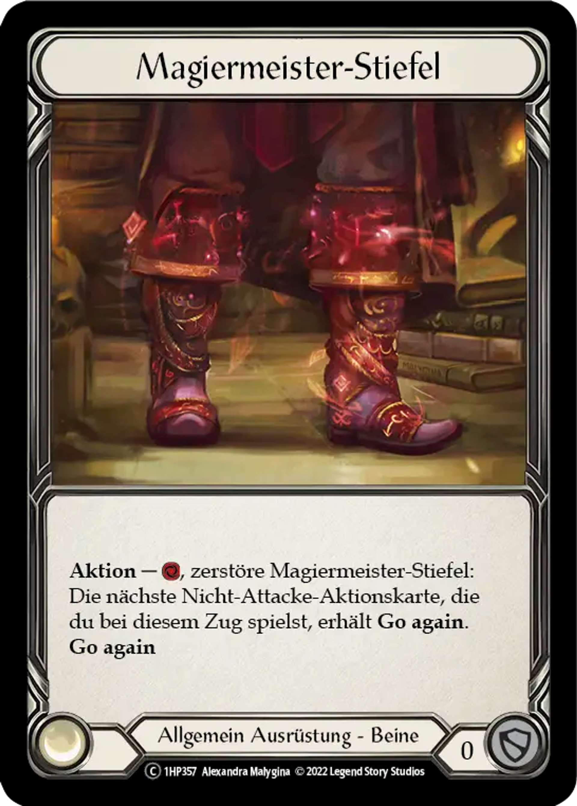 Bottes de Mage — History Pack 1 - Black Label — Flesh and Blood