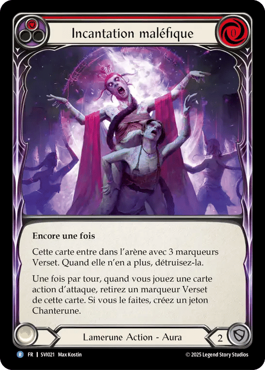 Incantation maléfique — Silver Age Chapter 1 - Viserai — Flesh and Blood