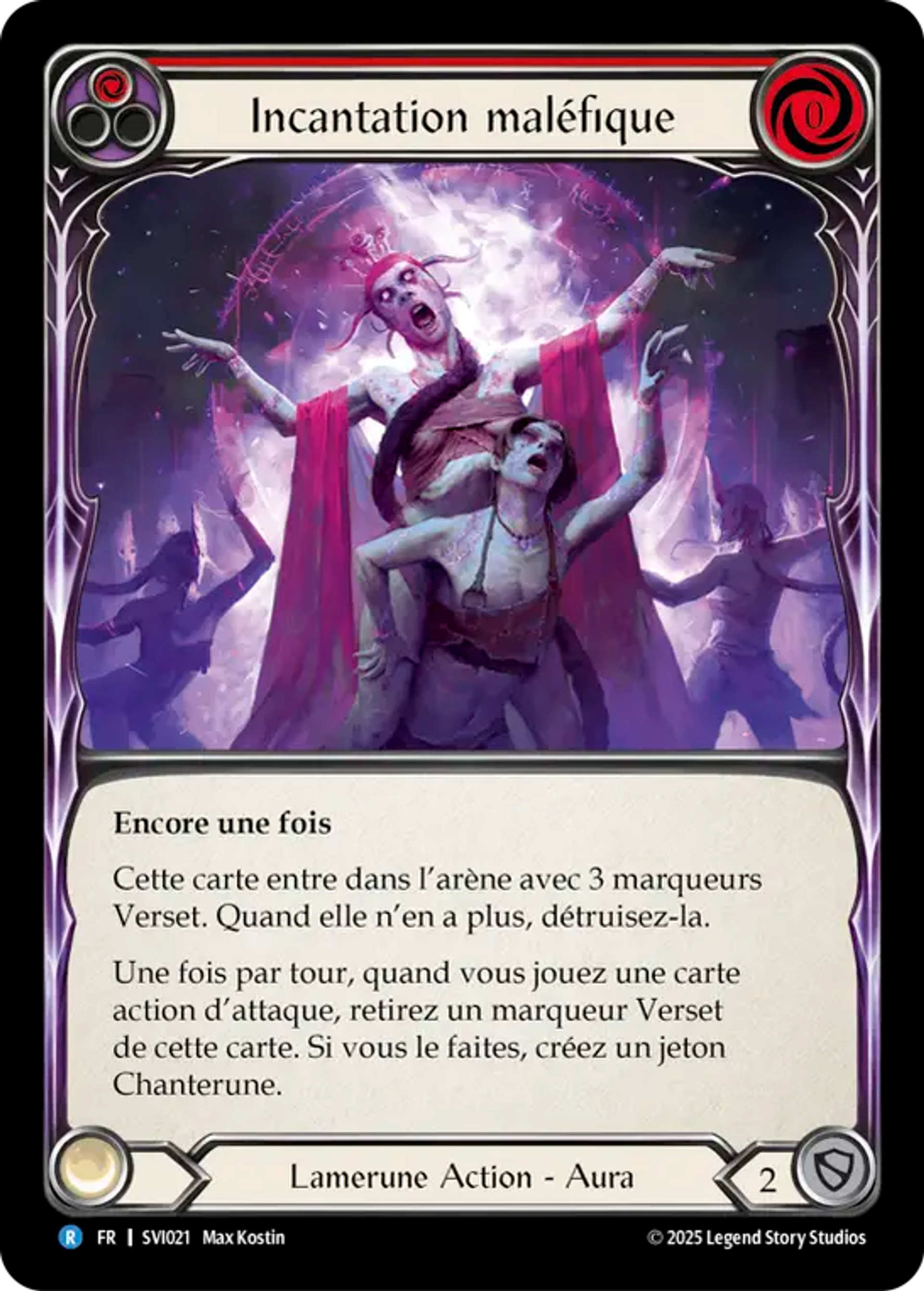 Incantation maléfique — Silver Age Chapter 1 - Viserai — Flesh and Blood
