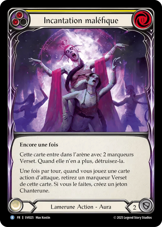 Incantation maléfique — Silver Age Chapter 1 - Viserai — Flesh and Blood