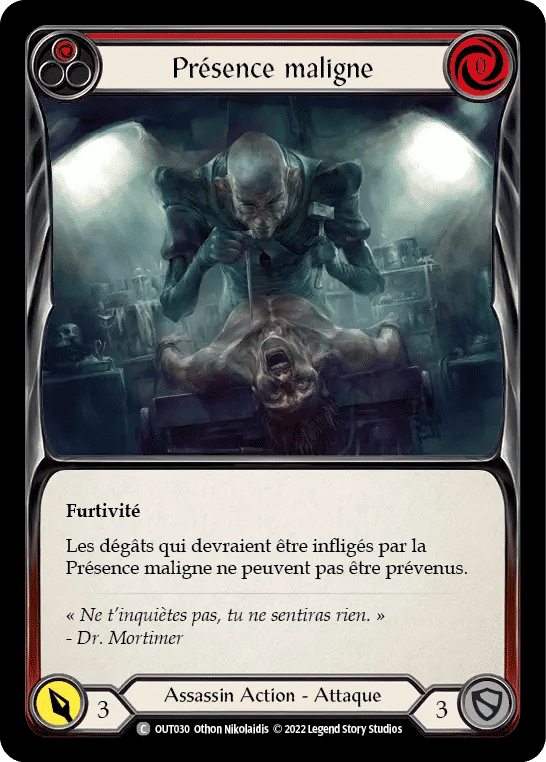 Présence maligne — Outsiders — Flesh and Blood
