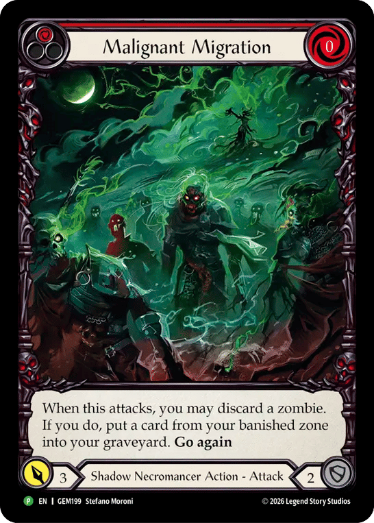 Malignant Migration — GEM - Pack 6 — Flesh and Blood
