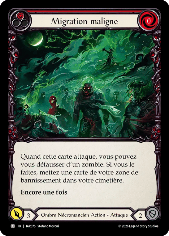 Migration maligne — Usurp the Shadow Throne — Flesh and Blood
