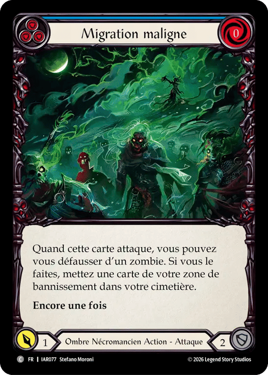 Migration maligne — Usurp the Shadow Throne — Flesh and Blood