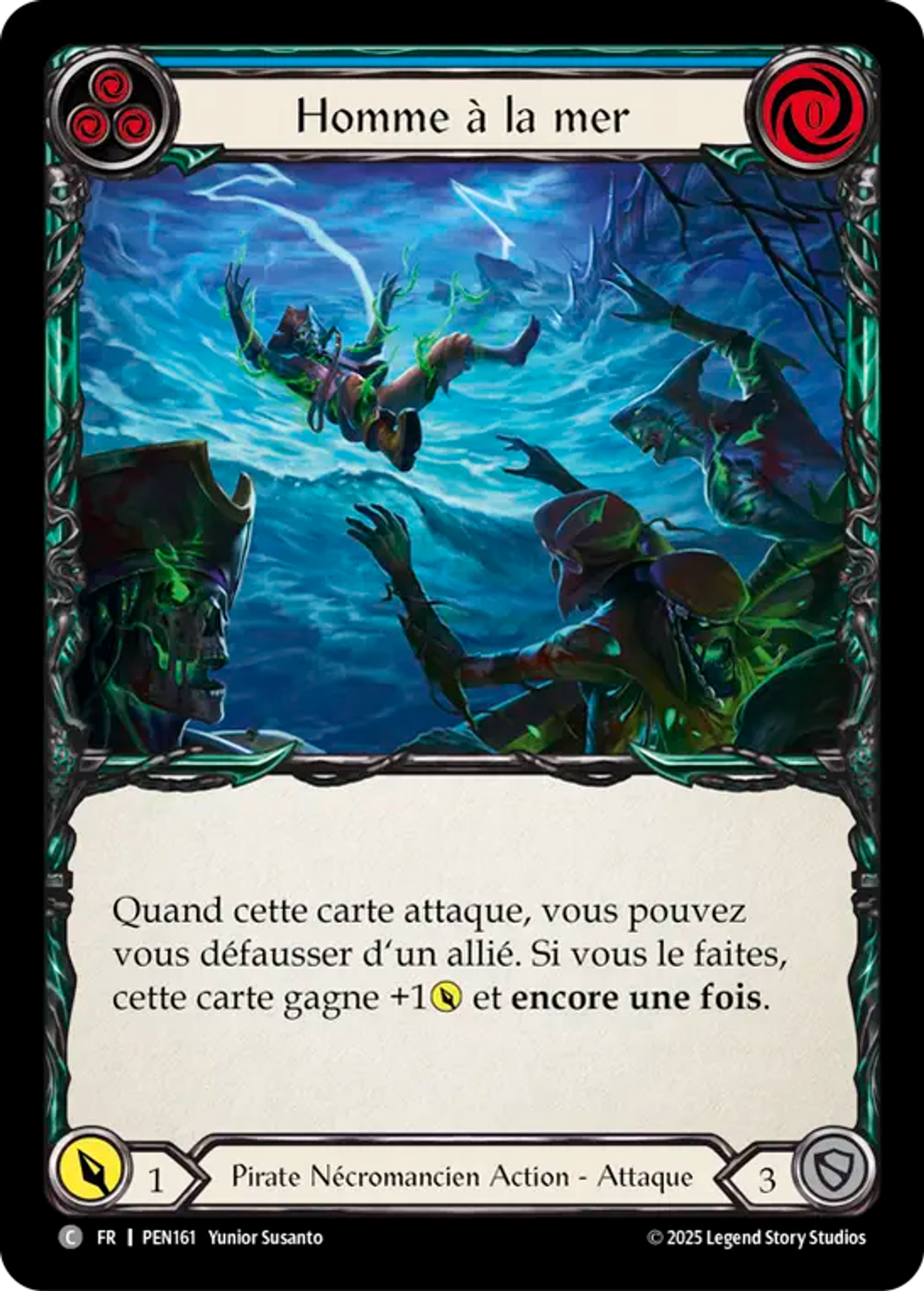 Man Overboard (Blue) — Compendium of Rathe — Flesh and Blood