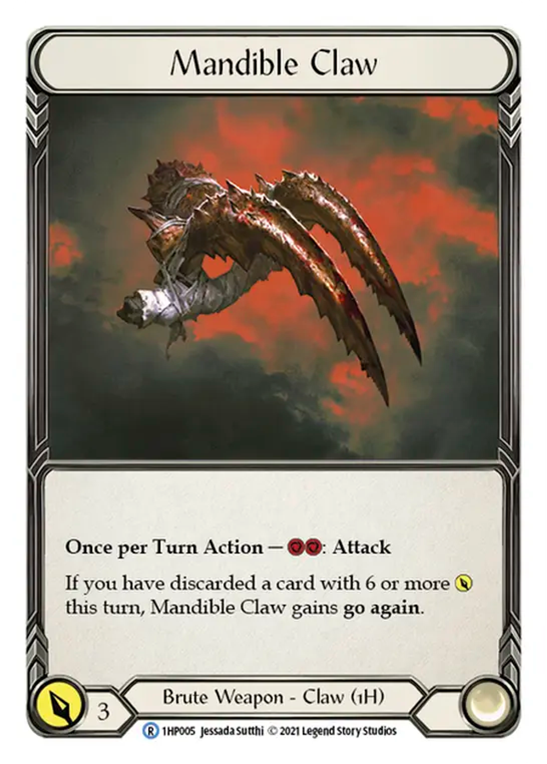 Mandible Claw — History Pack 1 — Flesh and Blood