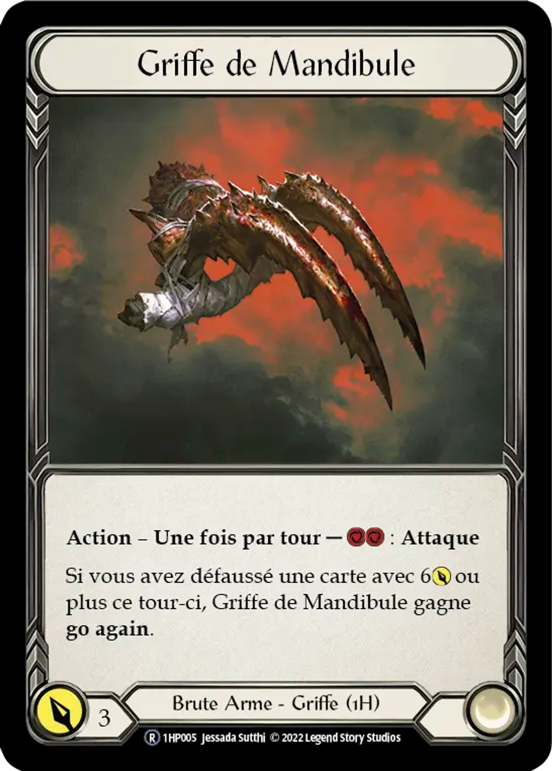 Griffe de Mandibule — History Pack 1 - Black Label — Flesh and Blood