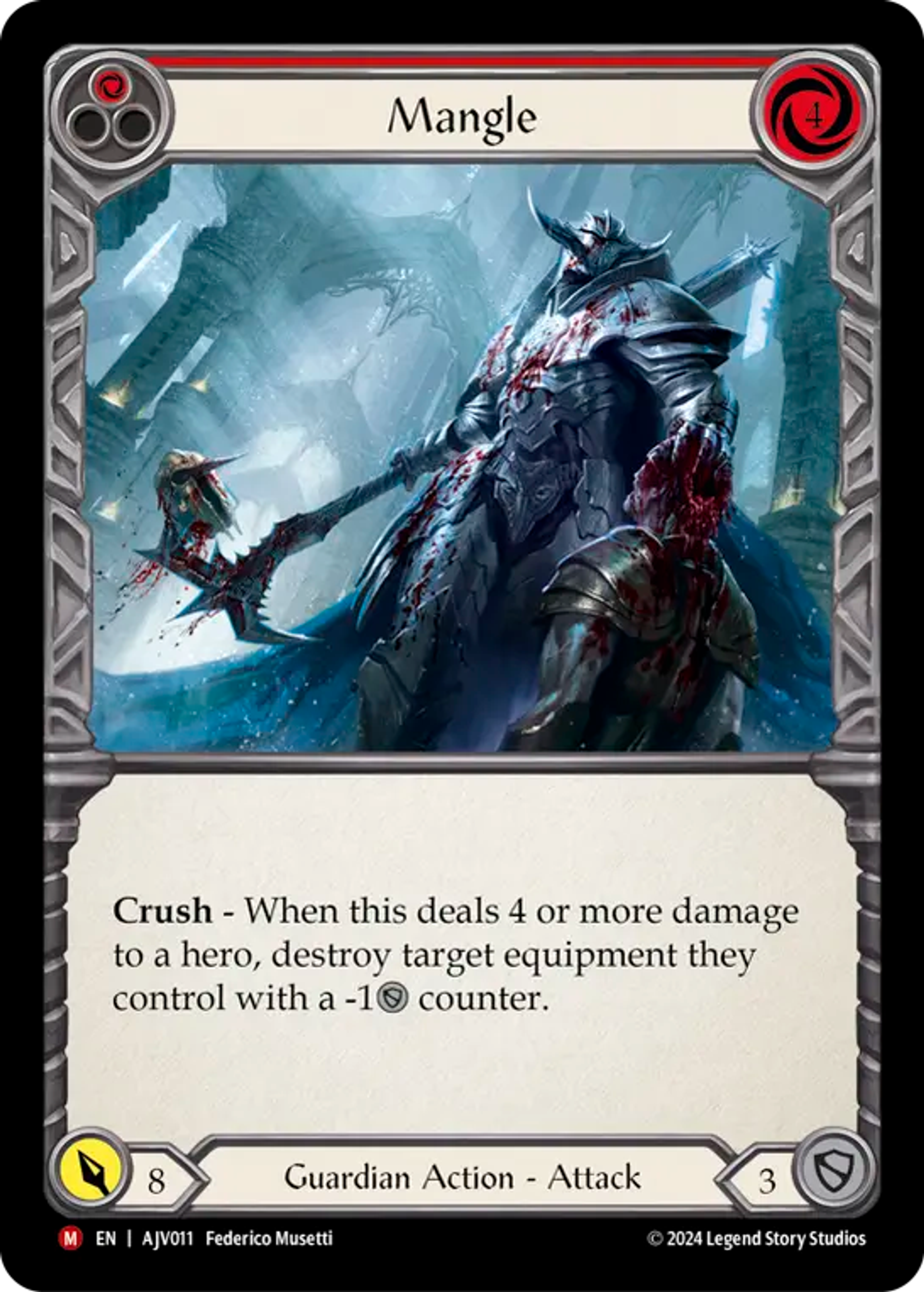 Mangle — Armory Deck Origins - Jarl Vetreiði — Flesh and Blood
