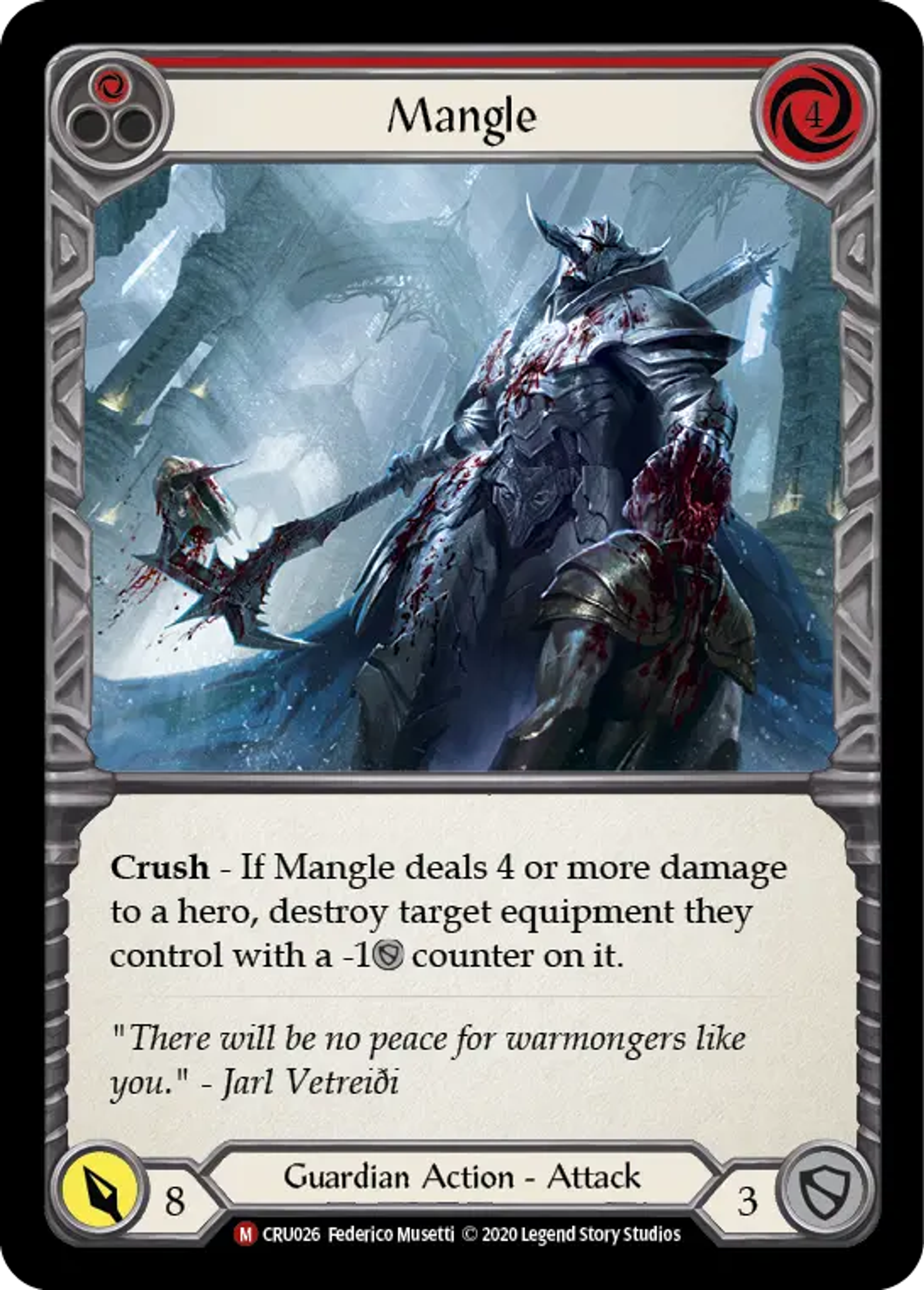 Mangle — Crucible of War — Flesh and Blood