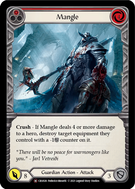 Mangle — Crucible of War - Unlimited — Flesh and Blood