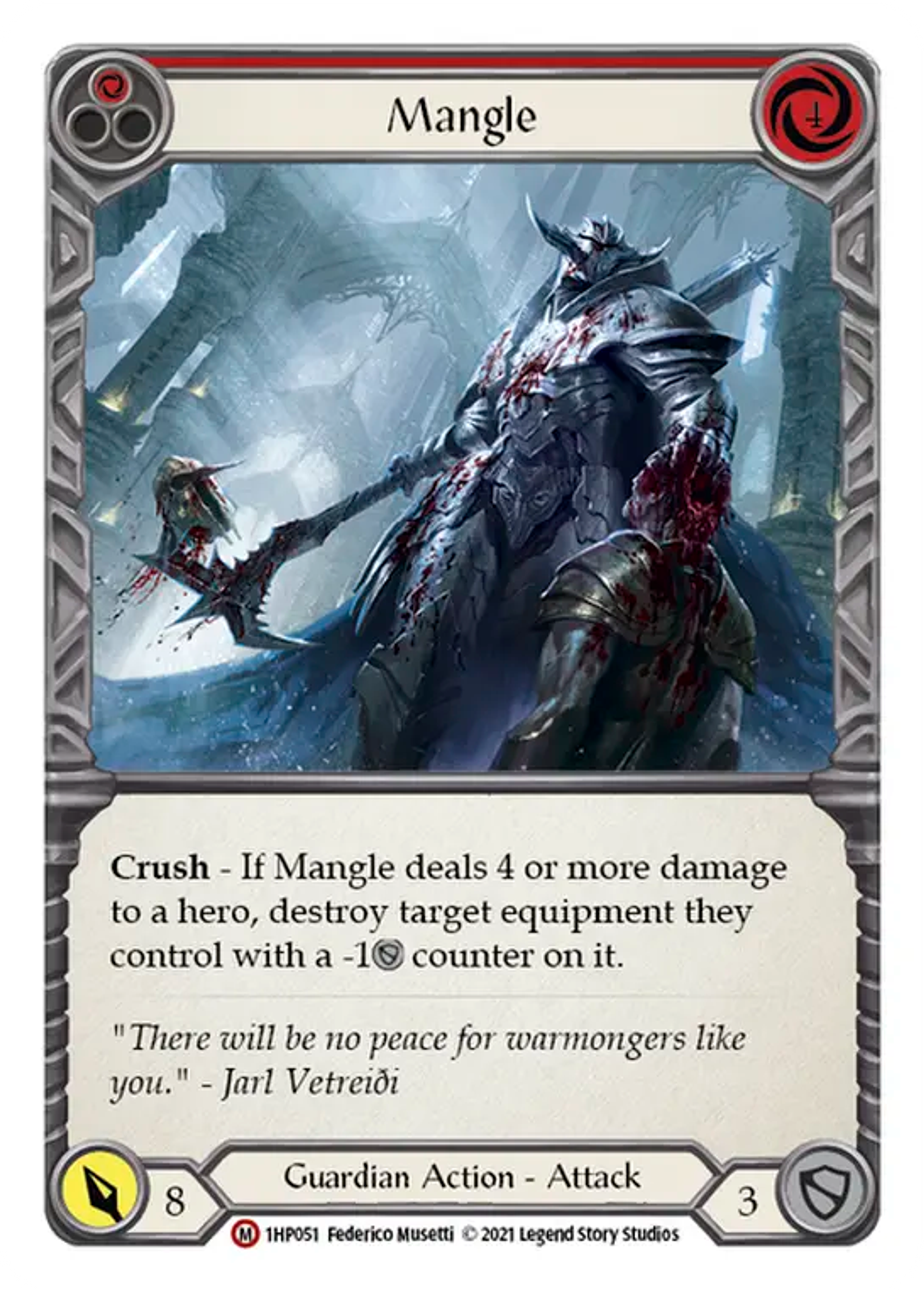 Mangle — History Pack 1 — Flesh and Blood