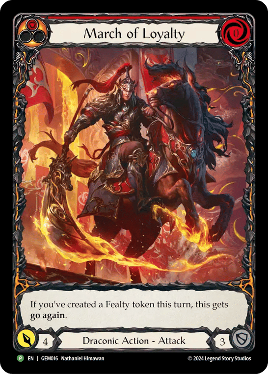 March of Loyalty — GEM - Pack 1 — Flesh and Blood