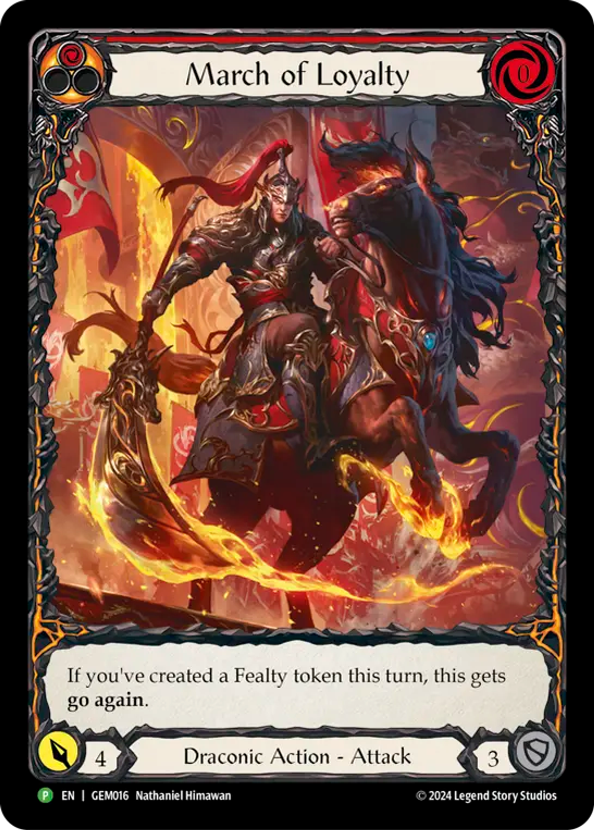 March of Loyalty — GEM - Pack 1 — Flesh and Blood