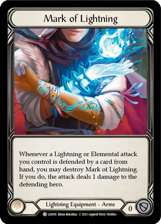 Mark of Lightning — Lexi - Blitz Deck — Flesh and Blood