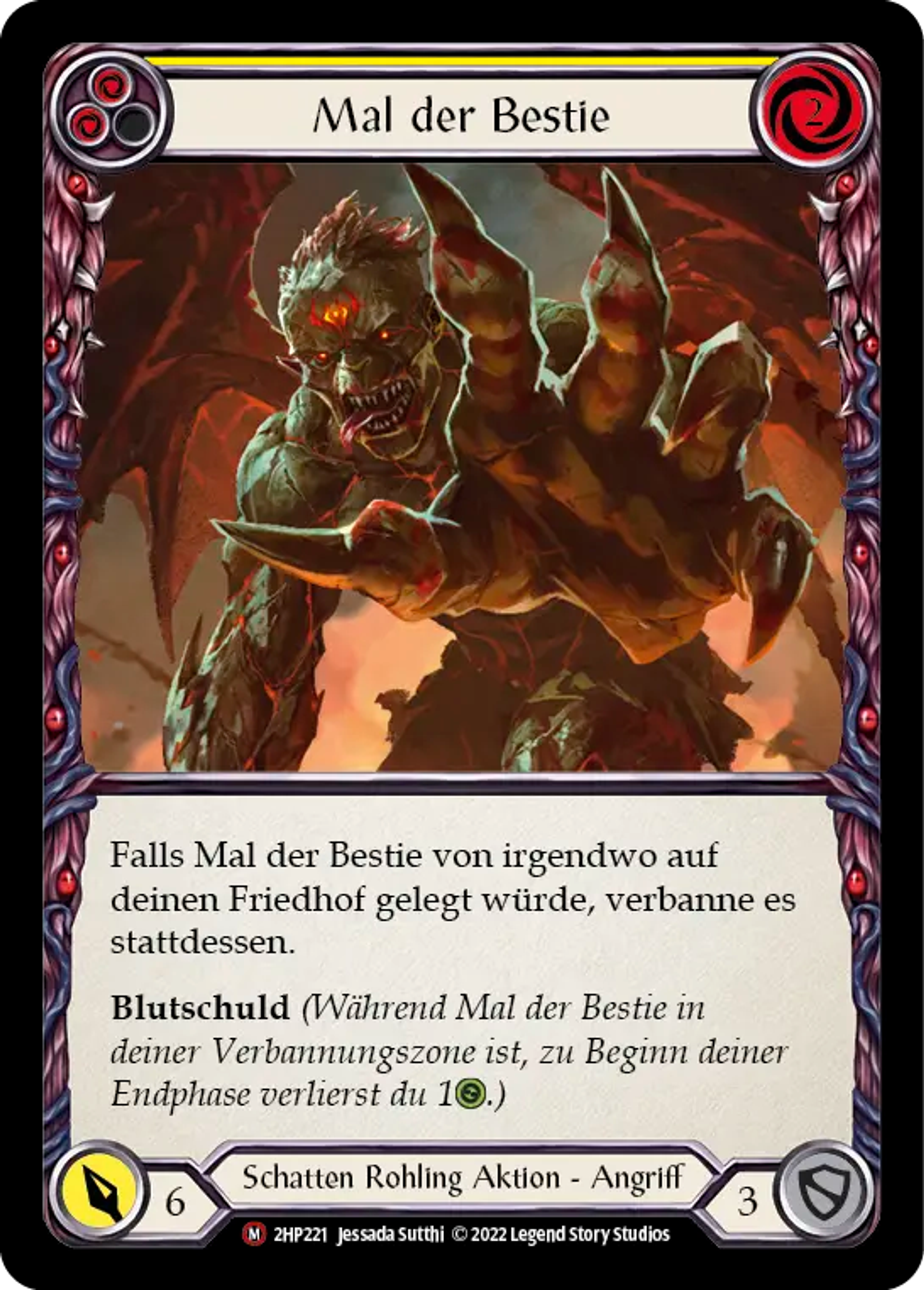 Marque de la bête — History Pack 2 - Black Label — Flesh and Blood
