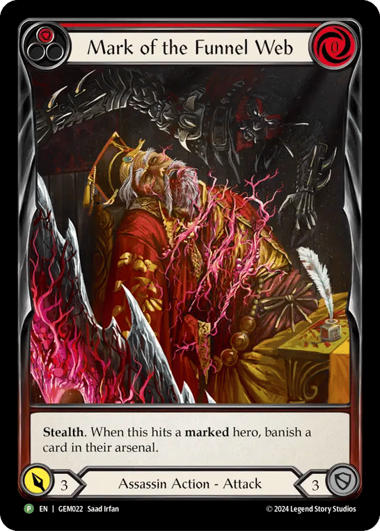 Mark of the Funnel Web — GEM - Pack 1 — Flesh and Blood