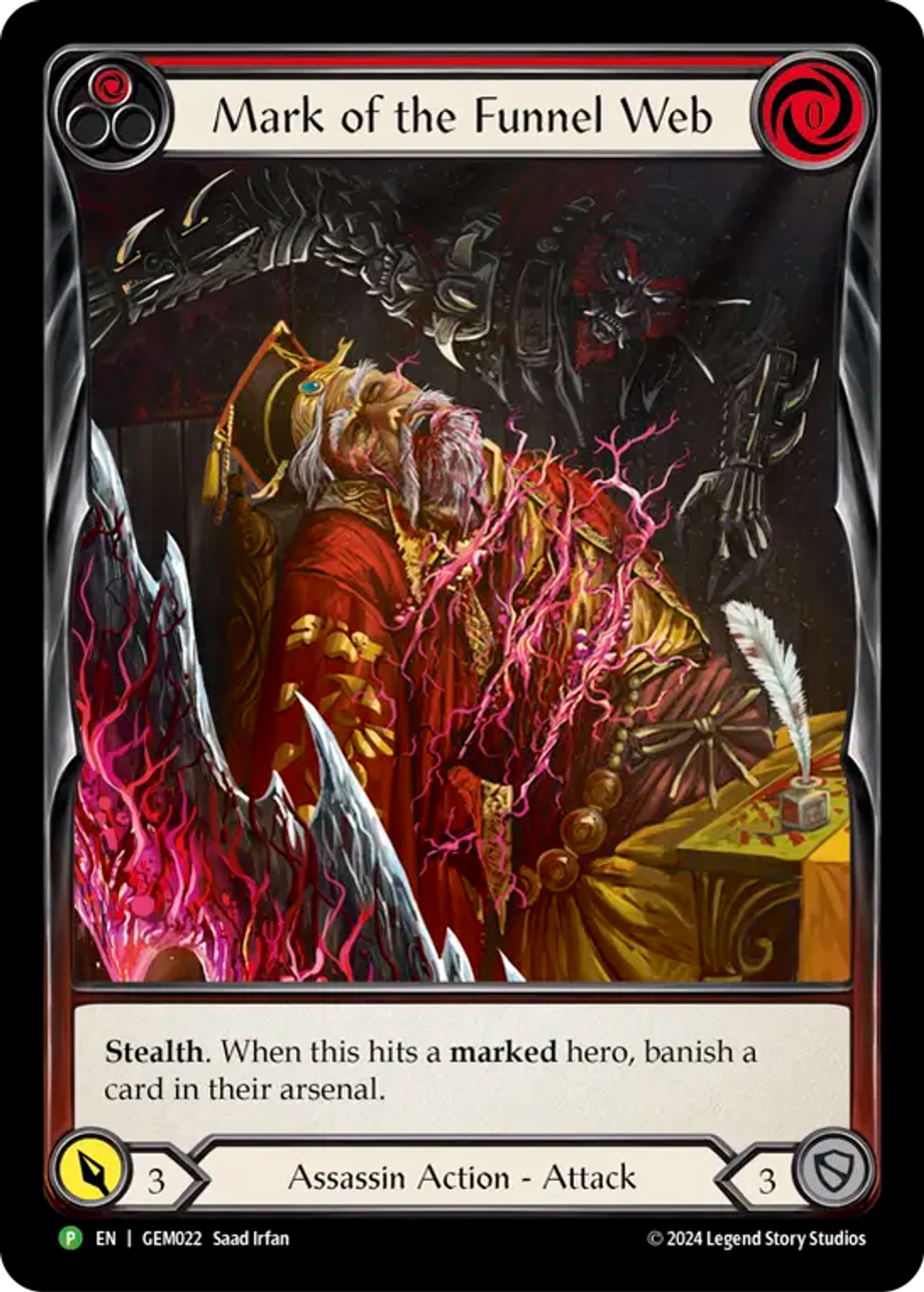 Mark of the Funnel Web — GEM - Pack 1 — Flesh and Blood