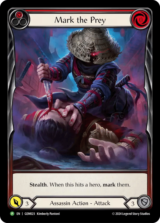 Mark the Prey — GEM - Pack 1 — Flesh and Blood