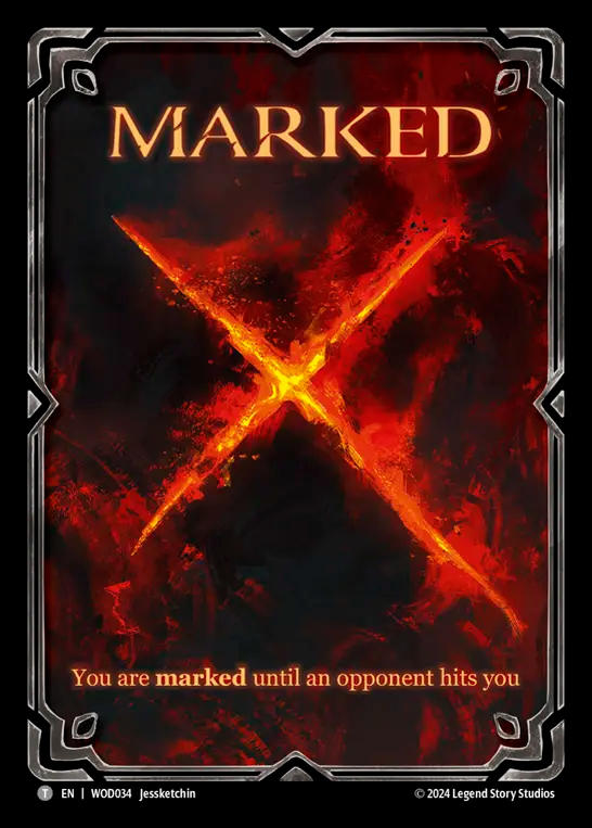 Marked — The Hunted Blitz Deck - Arakni, Web of Deceit — Flesh and Blood