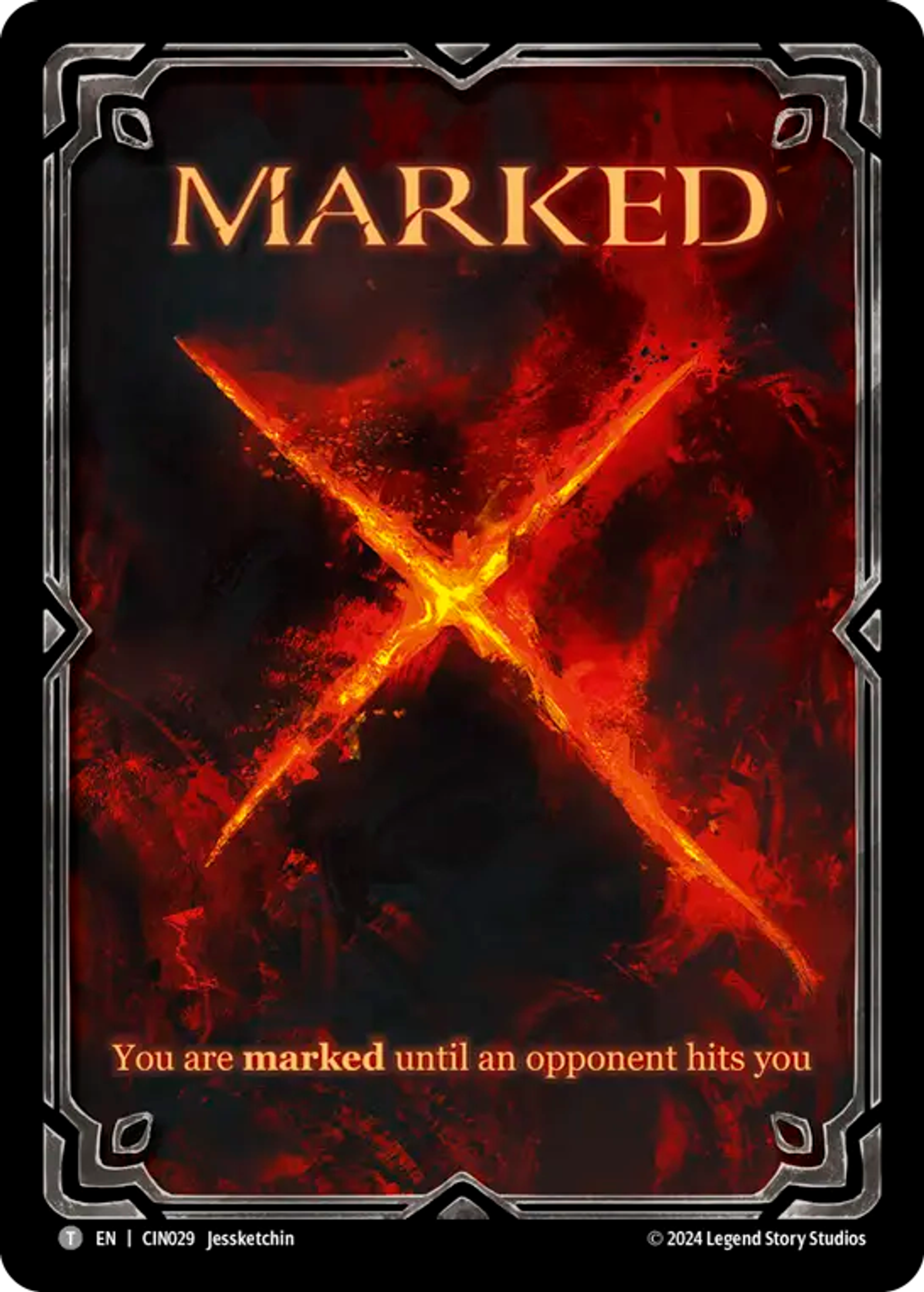 Marked — The Hunted Blitz Deck - Cindra — Flesh and Blood