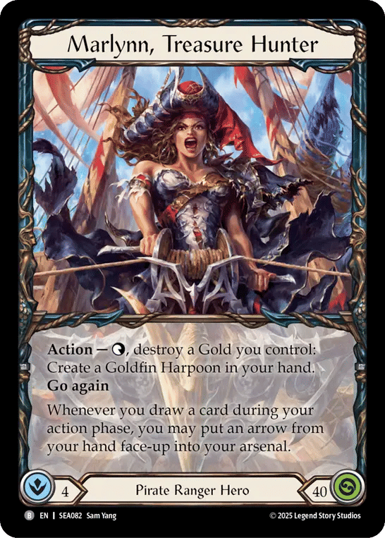 Marlynn, Treasure Hunter — High Seas — Flesh and Blood