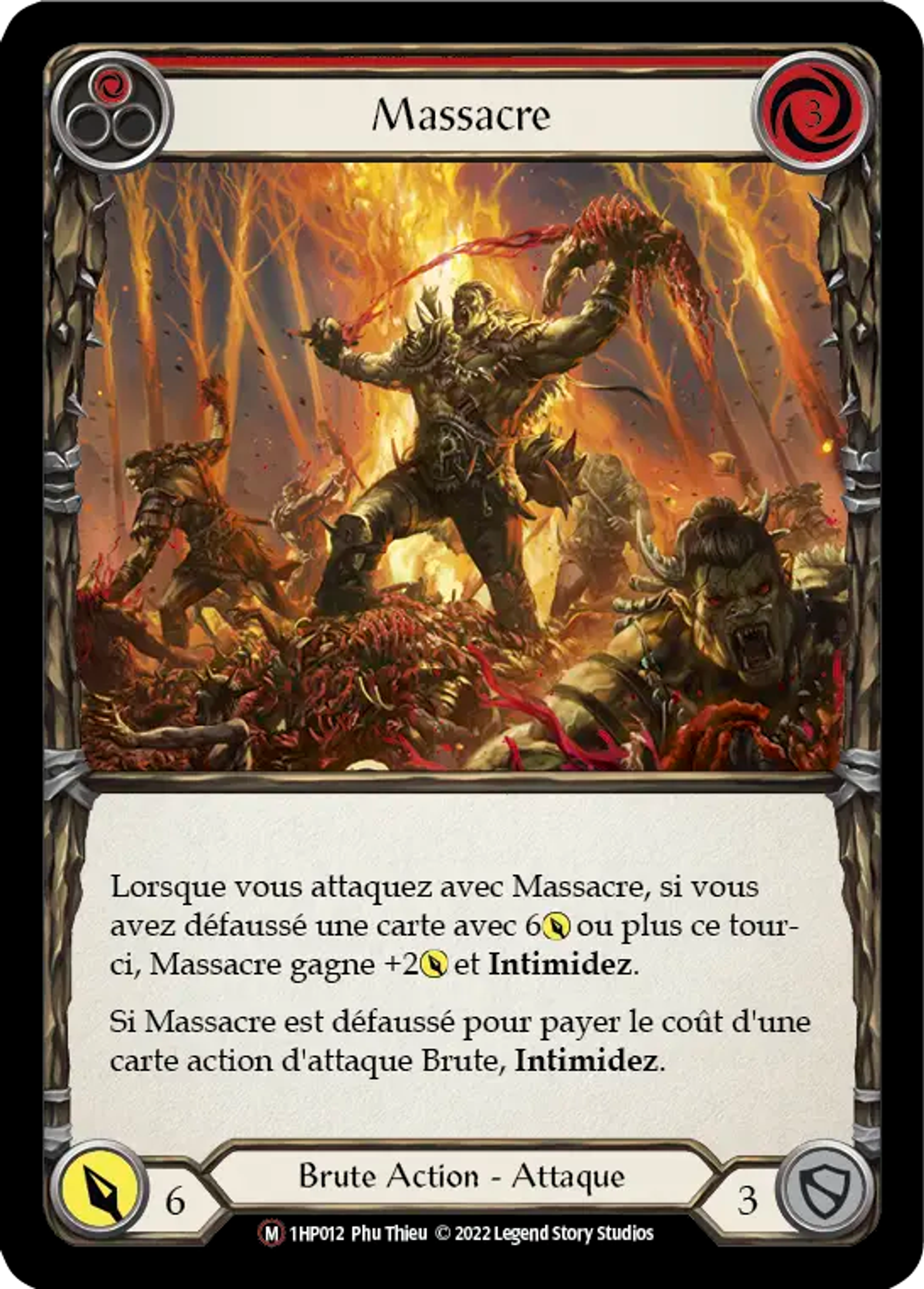Massacre — History Pack 1 - Black Label — Flesh and Blood