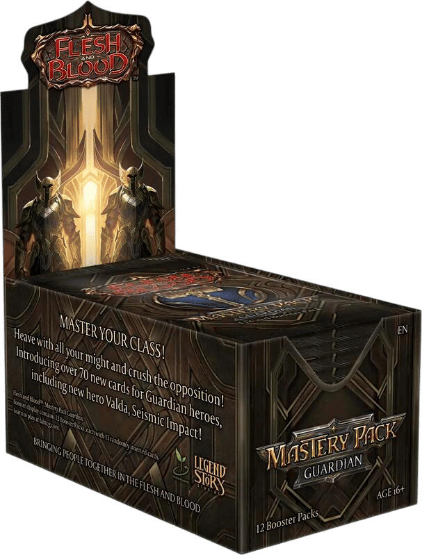 Display Mastery Pack Guardian — Mastery Pack Guardian — Flesh and Blood