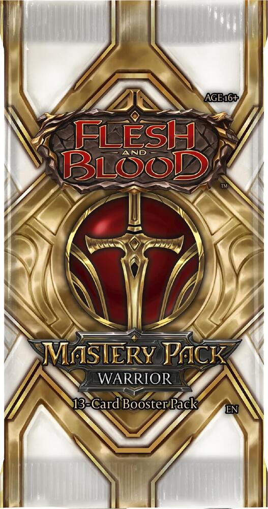 Mastery Pack Warrior Booster — Mastery Pack Warrior — Flesh and Blood